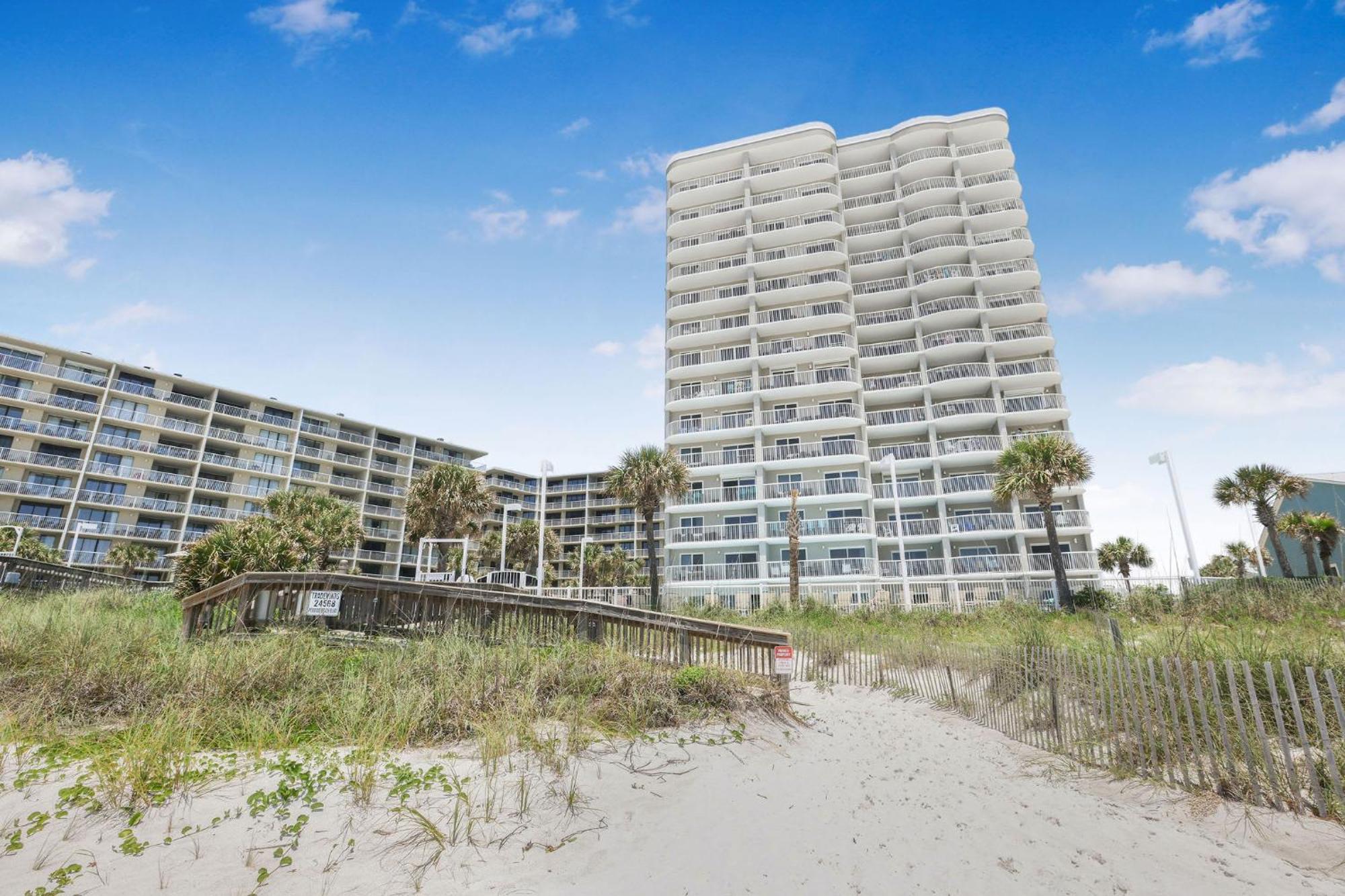 Tradewinds 602- Beachfront Heated Indoor Pool Orange Beach Buitenkant foto